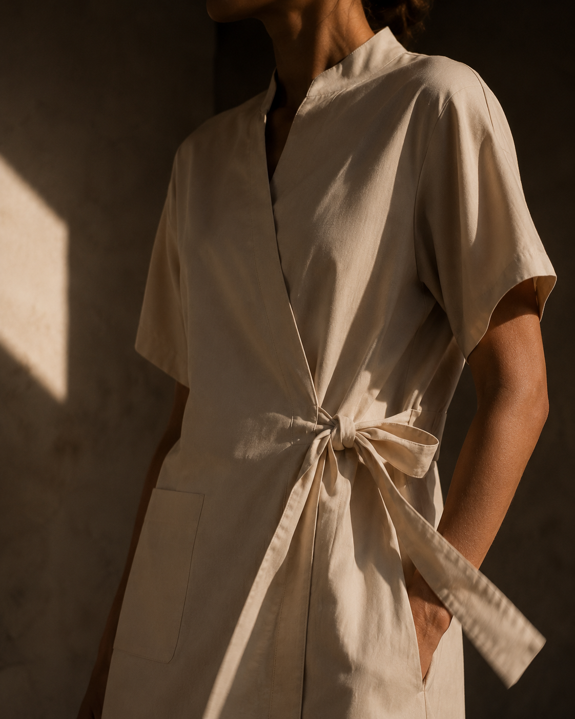 Editorial de uniformidad premium en tono marfil